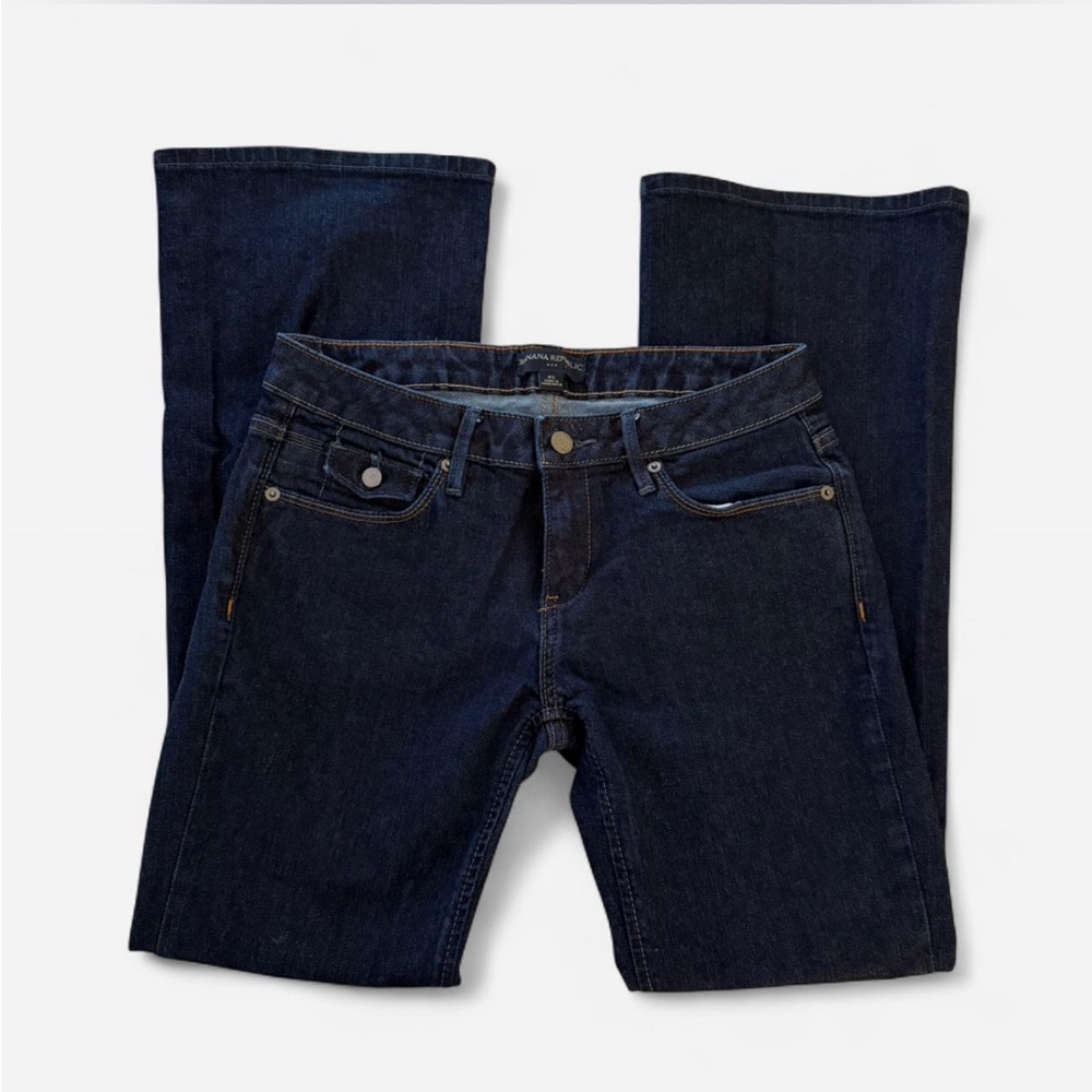 Banana Republic Dark Indigo Flare Jeans